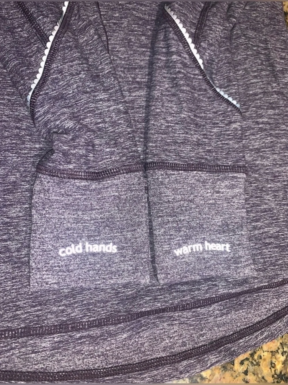 Lululemon  1/4 zip pullover size 6 long sleeve mock neck athletic top run